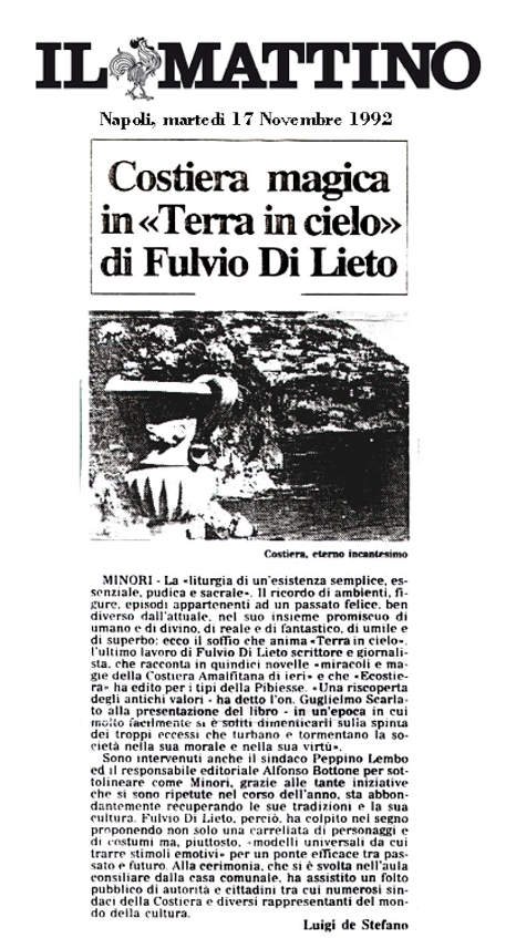 Il Mattino - Terra in Cielo